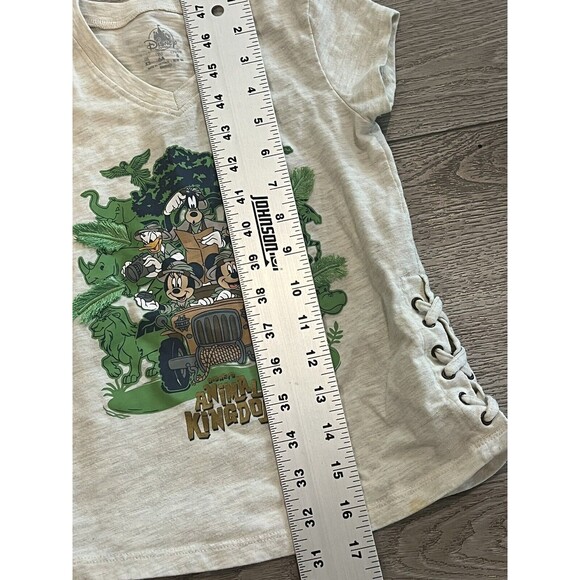 Disney Parks Animal Kingdom XS T-shirt Mickey Donald Goofy and Pluto - Picture 6 of 7